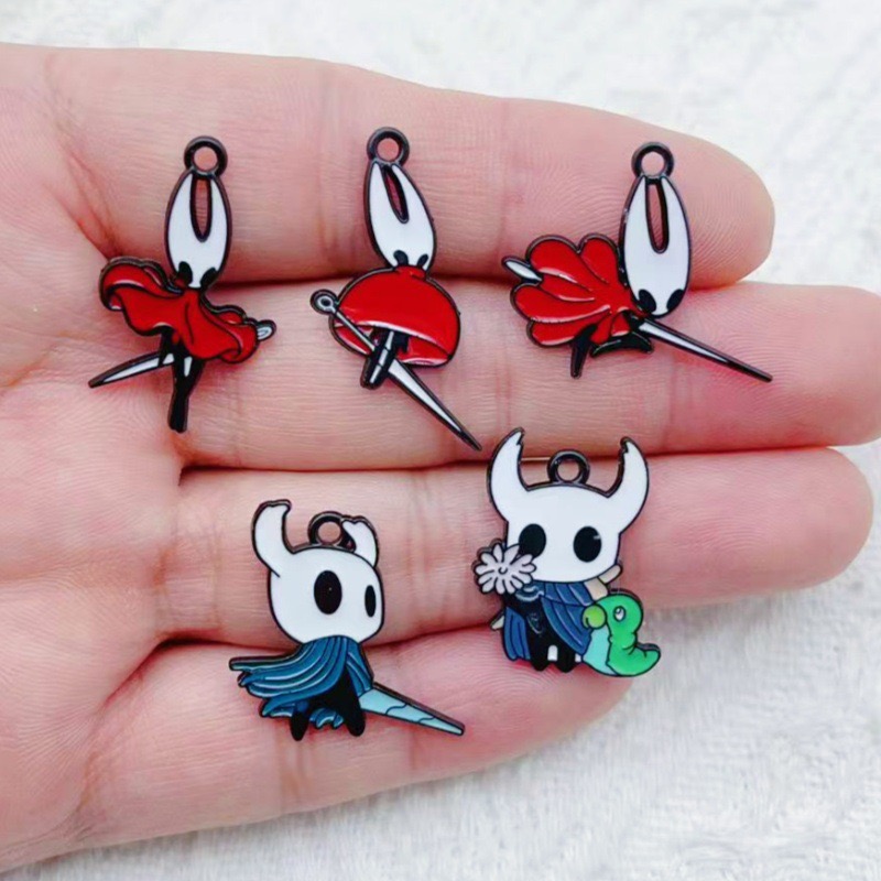 Earrings - 10 Stück Legierungs-Anhänger mit Tropföl-Effekt, Cartoon-Accessoire