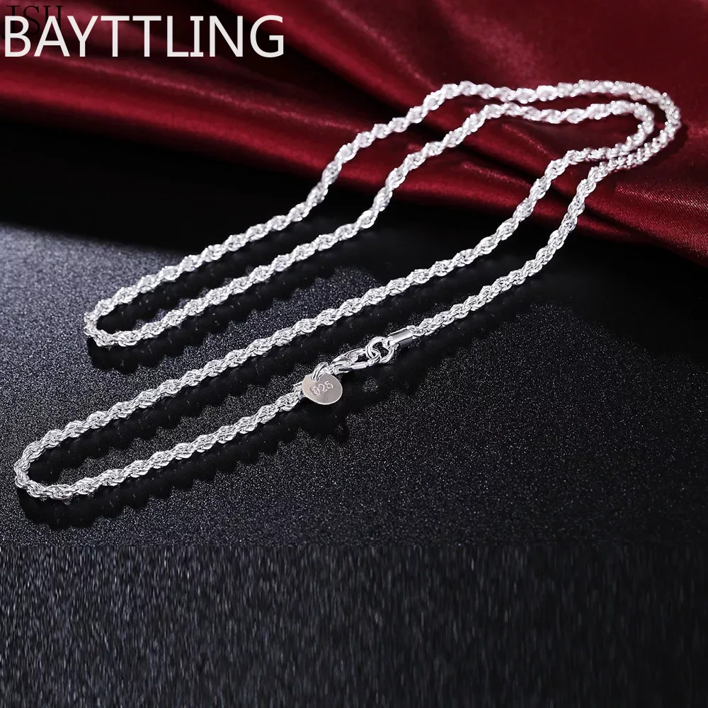 925 Sterling Silver Chain Necklace Men - 40-60 cm Großhandel 925 Sterling Silber