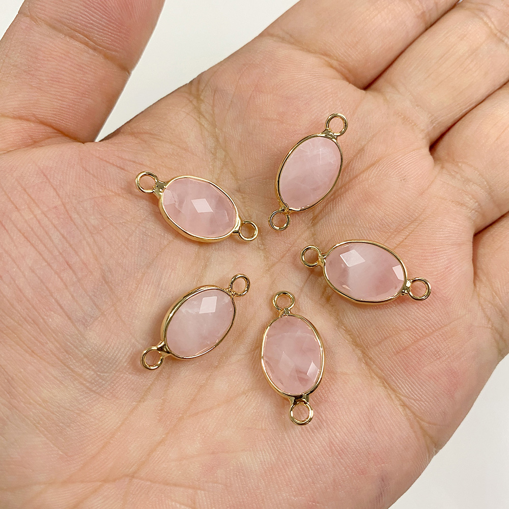 3 Stück facettierte Naturstein – Crystal Pendant Necklace Natural Stone Bewertung und Preis