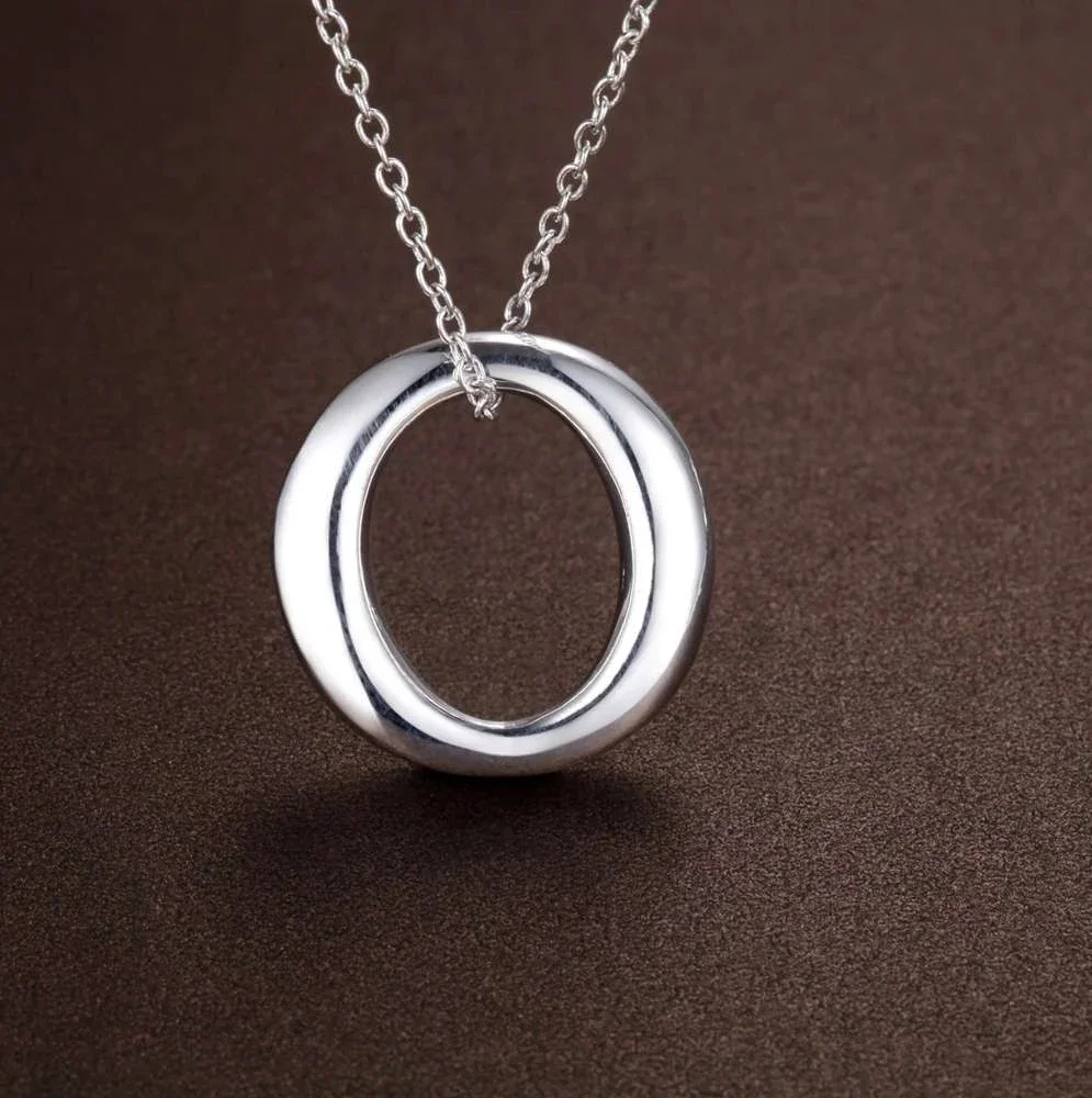 Modische 925 Sterling Silber E – 925 Sterling Silver Chain Necklace Men Bewertung und Preis