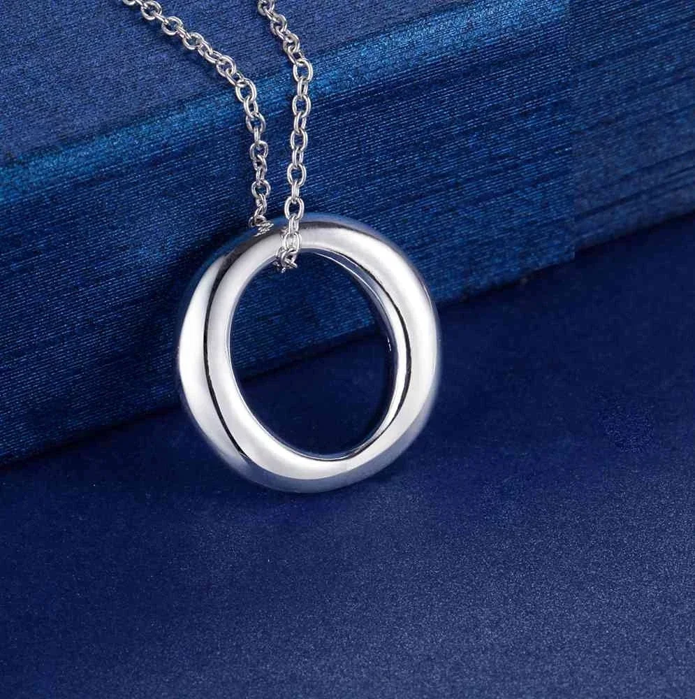 Modische 925 Sterling Silber E – 925 Sterling Silver Chain Necklace Men Bewertung und Preis