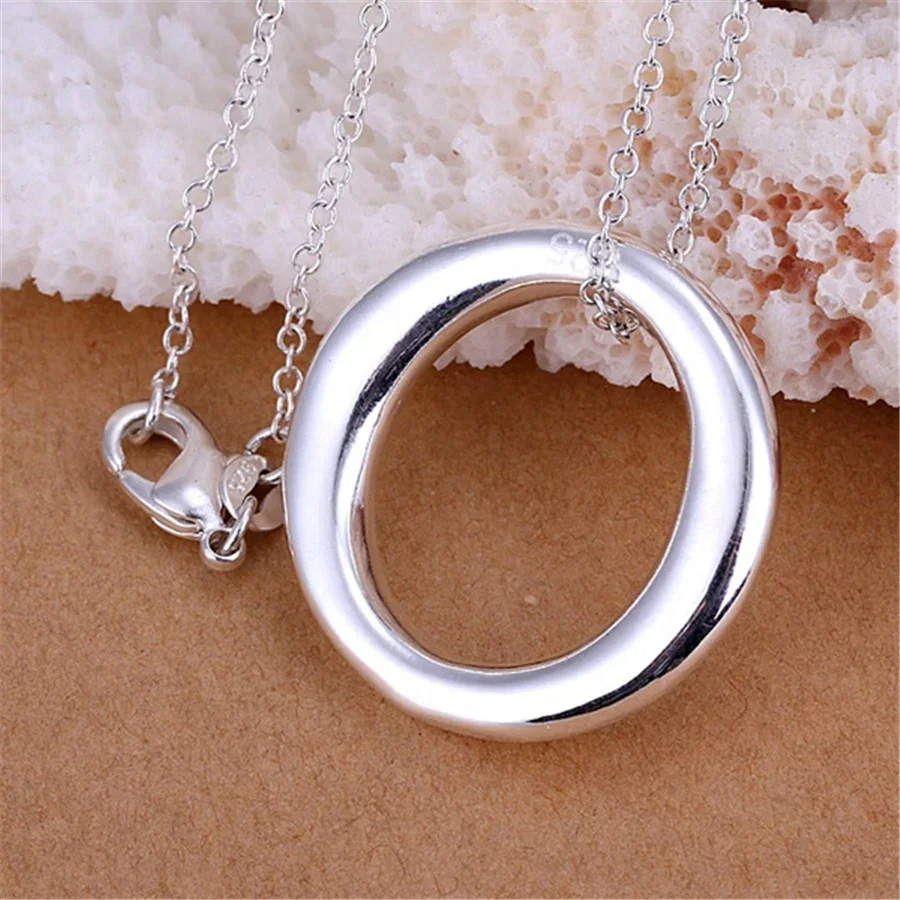 Modische 925 Sterling Silber E – 925 Sterling Silver Chain Necklace Men Bewertung und Preis