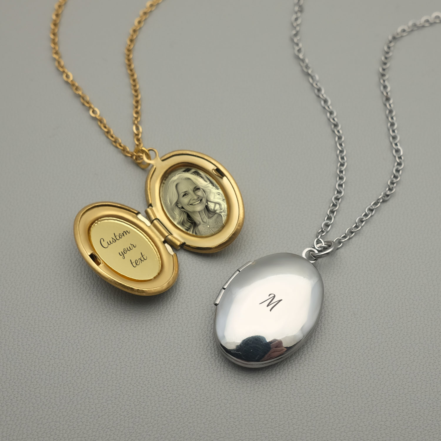 Personalisierte Medaillon-Hals – Custom Name Necklace Stainless Steel Bewertung und Preis