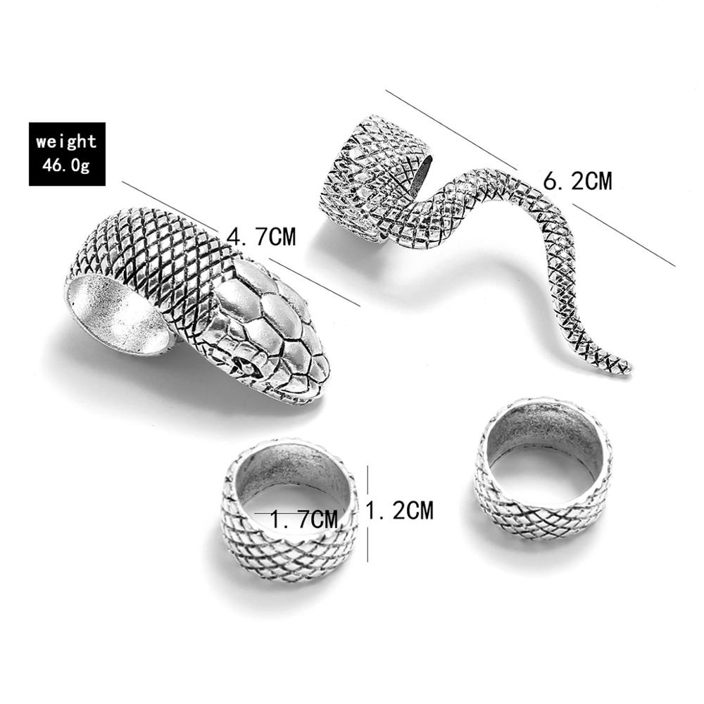 KMVEXO 4 Teile/satz Gothic Ste – Vintage Punk Knuckle Rings Set Bewertung und Preis