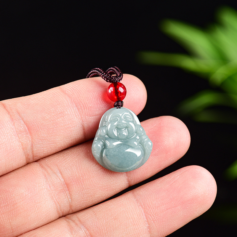 Myanmar Jadeit Guanyin Buddha  – Necklaces Bewertung und Preis