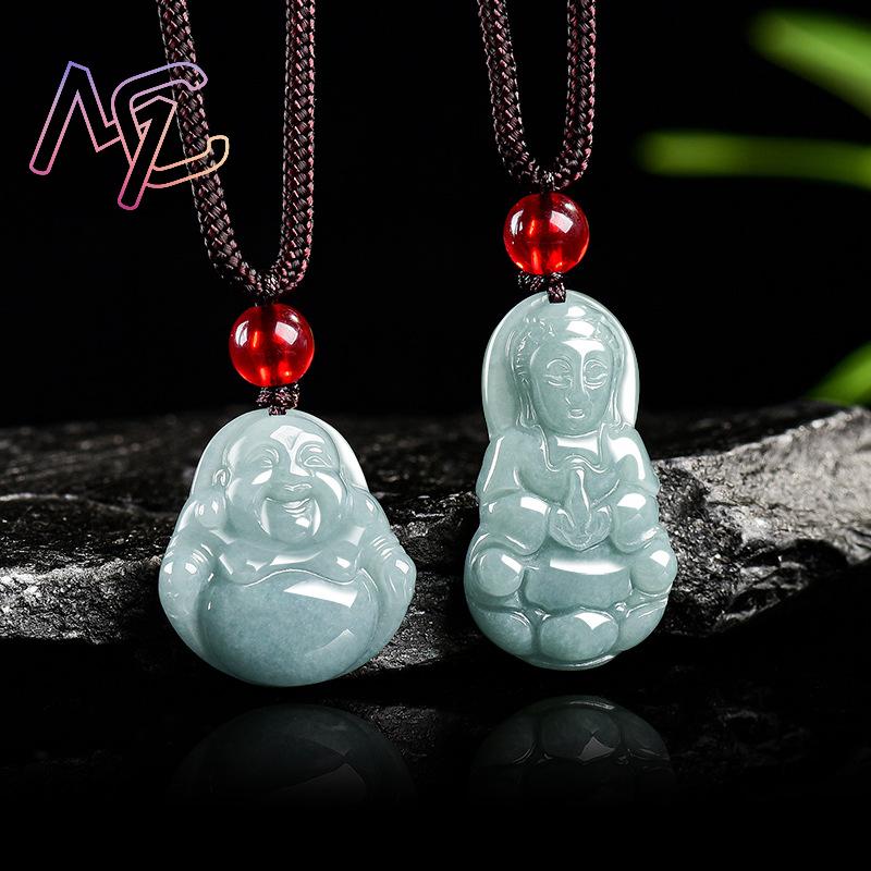 Myanmar Jadeit Guanyin Buddha  – Necklaces Bewertung und Preis