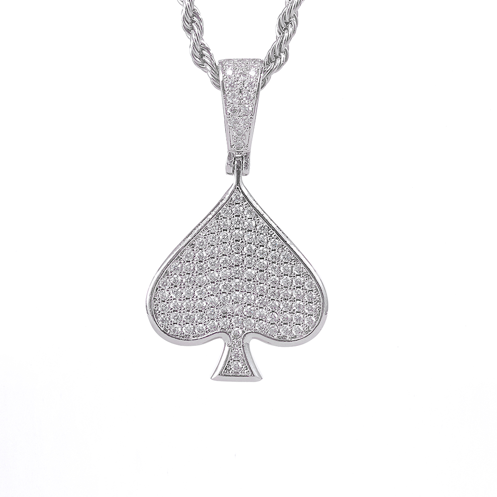 ESKEEm Iced Out VVS Moissanit  – 925 Sterling Silver Chain Necklace Men Bewertung und Preis