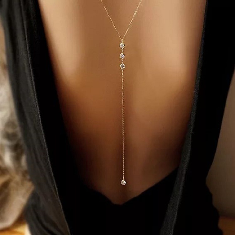 Neue Strass Sexy frauen Zurück – Body Jewelry Bewertung und Preis