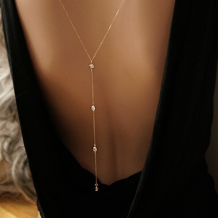 Neue Strass Sexy frauen Zurück – Body Jewelry Bewertung und Preis