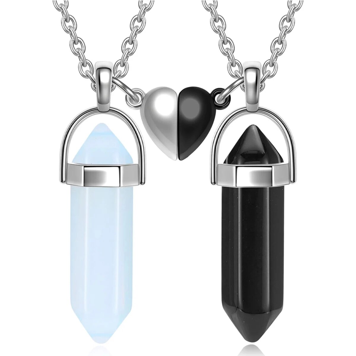 Kristall-Freundschafts-Halsket – Magnetic Couple Matching Necklaces Bewertung und Preis
