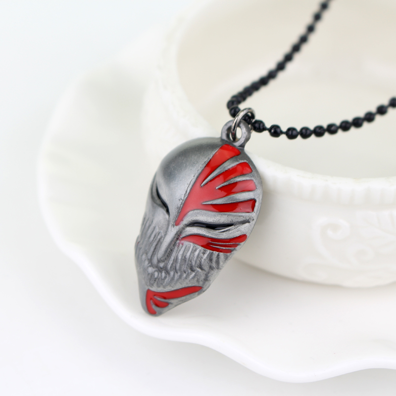 Anime Ichigo Kurosaki Hohlmask – Anime Pendant Necklace Bewertung und Preis