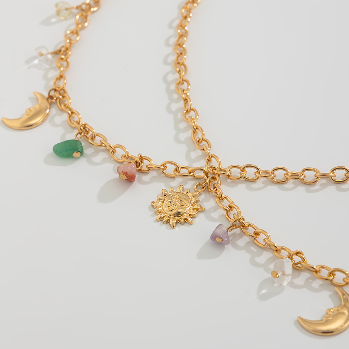 Boho-Stern-Mond-Sonnen-Anhänge – Body Jewelry Bewertung und Preis