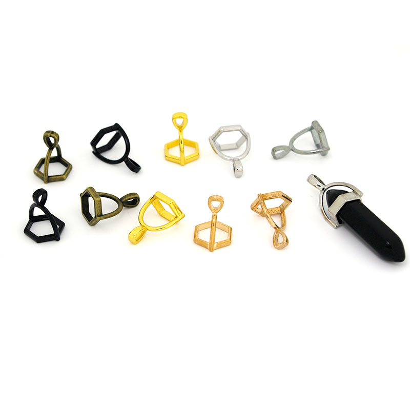 20 Stück sechseckige Edelstein – Crystal Pendant Necklace Natural Stone Bewertung und Preis