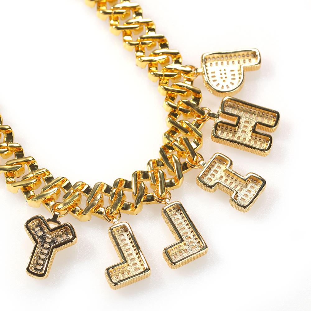 UWIN DIY Baguettecz Letter Nec – Cuban Link Chain 12Mm Bewertung und Preis