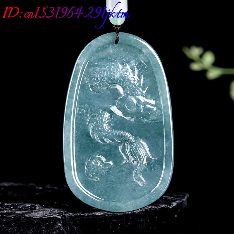 Burmesische Jadeit-Drachen-Anh – Necklaces Bewertung und Preis