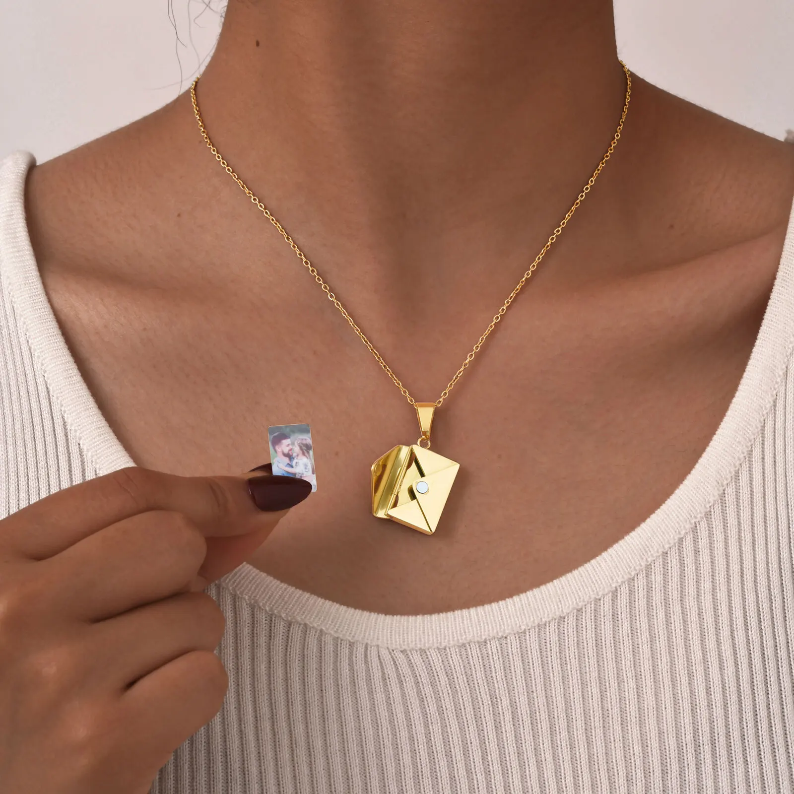 Personalisierte Foto-Medaillon – Custom Name Necklace Stainless Steel Bewertung und Preis