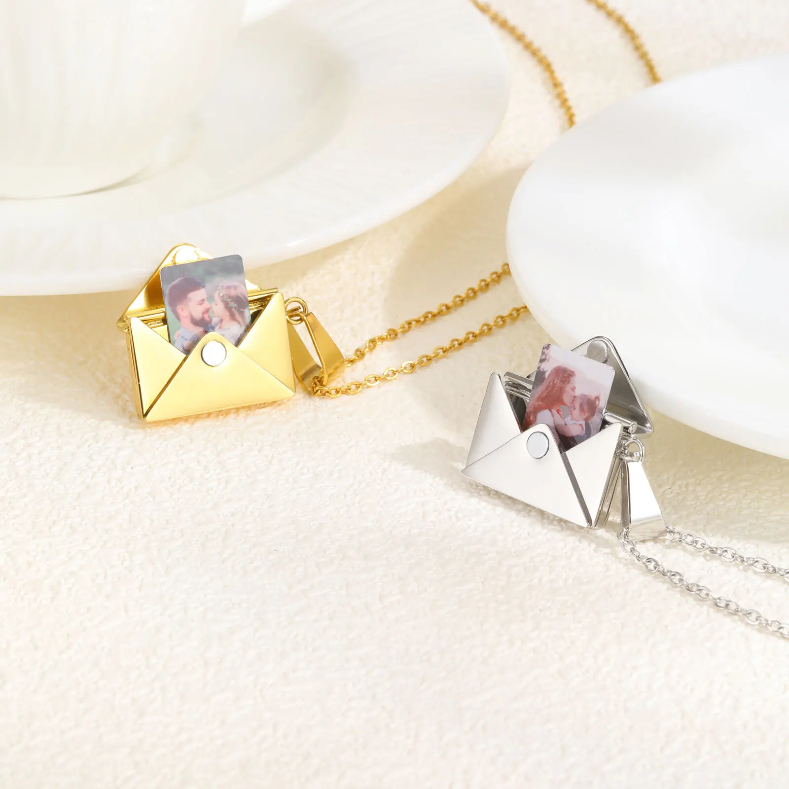 Personalisierte Foto-Medaillon – Custom Name Necklace Stainless Steel Bewertung und Preis
