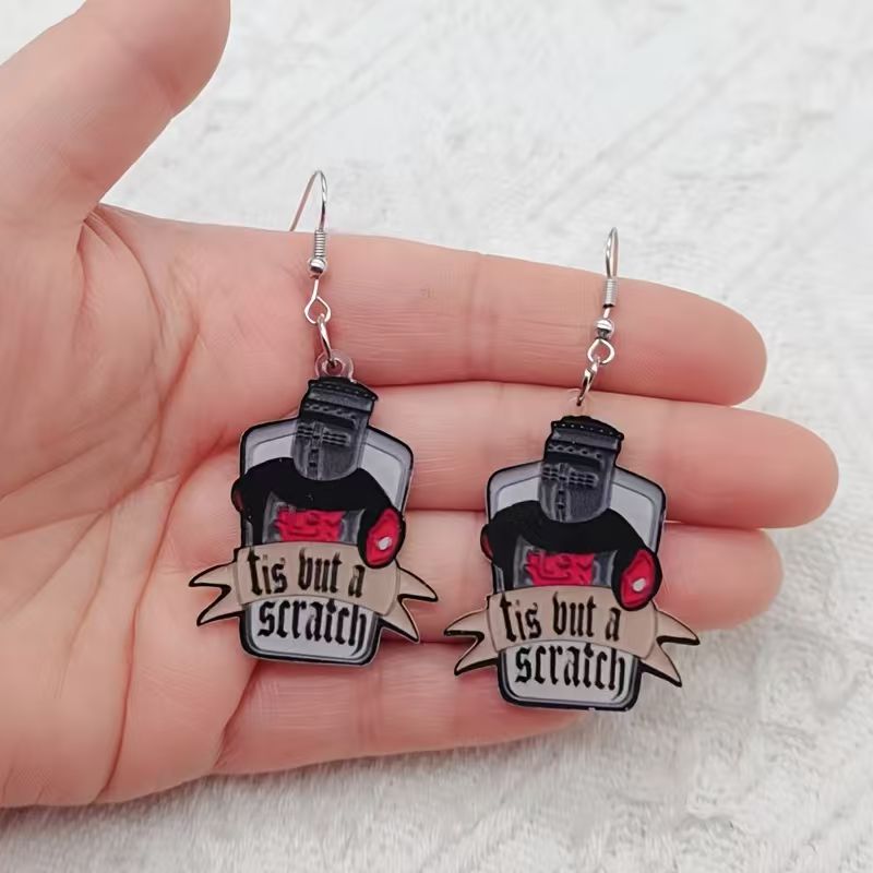 10 Stück Acryl-Ohrringe mit sc – Earrings Bewertung und Preis