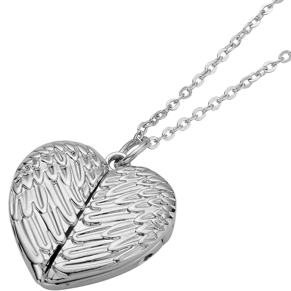 Herz-Medaillon-Halskette für D – Heart Locket Necklace Photo Bewertung und Preis
