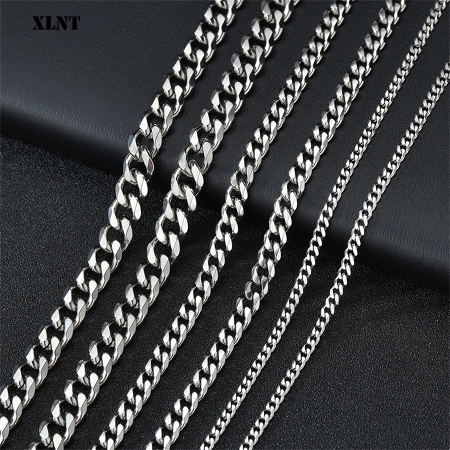 3/5/7/9/11 mm Herren-Halskette – Cuban Link Chain 12Mm Bewertung und Preis