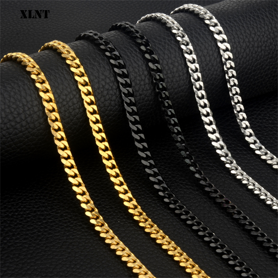 3/5/7/9/11 mm Herren-Halskette – Cuban Link Chain 12Mm Bewertung und Preis