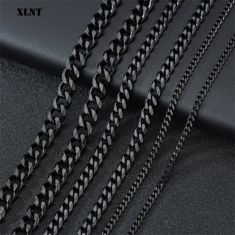 3/5/7/9/11 mm Herren-Halskette – Cuban Link Chain 12Mm Bewertung und Preis