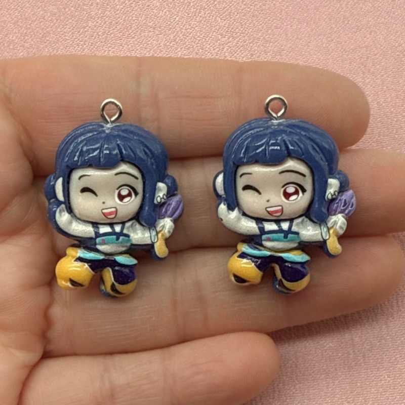 10 Stück Cartoon-Anhänger aus  – Earrings Bewertung und Preis