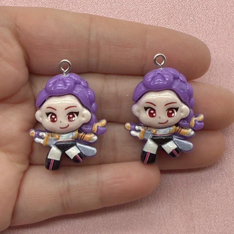 10 Stück Cartoon-Anhänger aus  – Earrings Bewertung und Preis