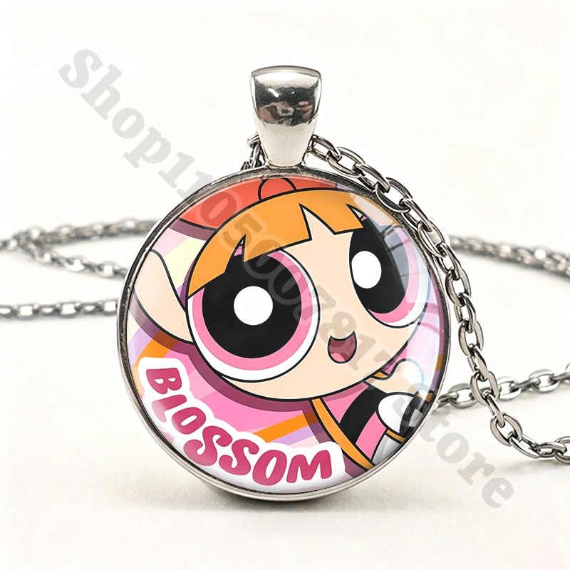 Kawaii Die Powerpuff Girls Nie – Anime Pendant Necklace Bewertung und Preis