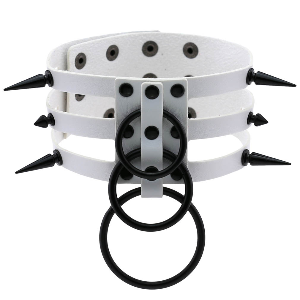 Mode Frauen Männer Schwarz Nie – Goth Punk Spike Choker Bewertung und Preis