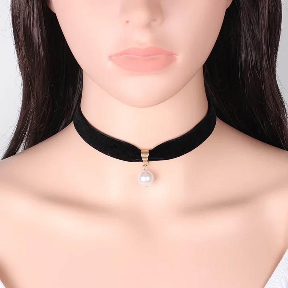 Einfache Vintage-Perlenkette K – Pearl Choker Necklace Vintage Bewertung und Preis