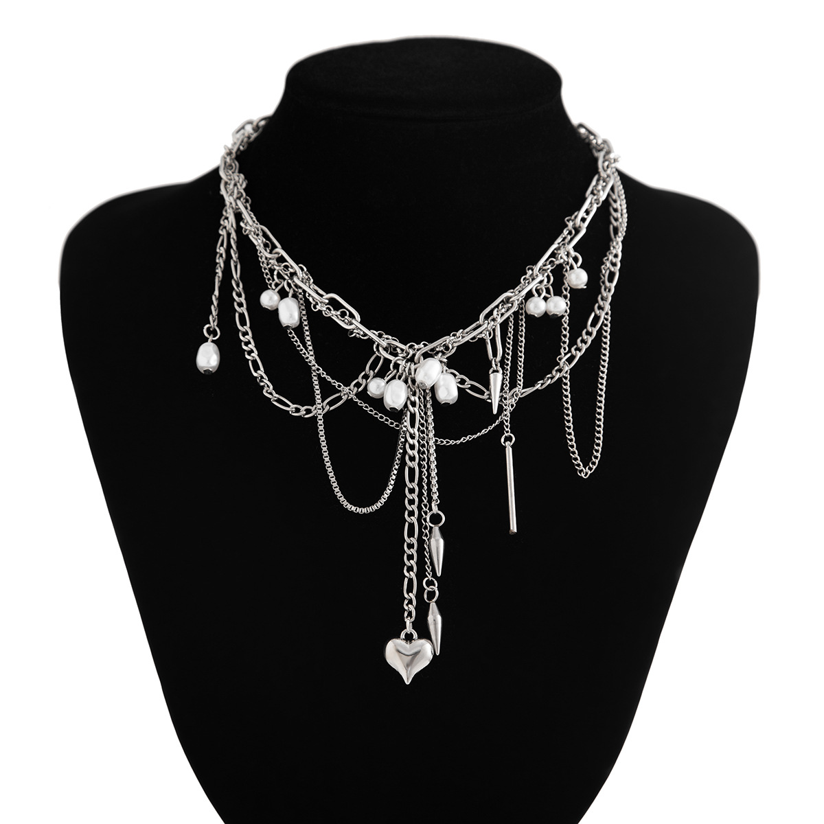 Vintage Unregelmäßige Imitatio – Pearl Choker Necklace Vintage Bewertung und Preis