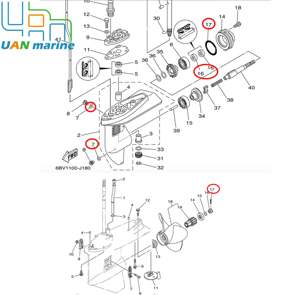 93101-13M12-00 Außenbord-Unter – Rings Bewertung und Preis