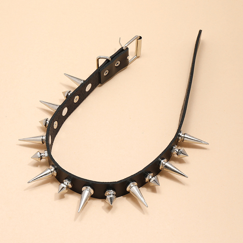 Punk Long Spike Choker Kunstle – Goth Punk Spike Choker Bewertung und Preis