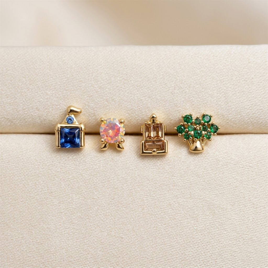 Neue exquisite, niedliche Verg – Earrings Bewertung und Preis