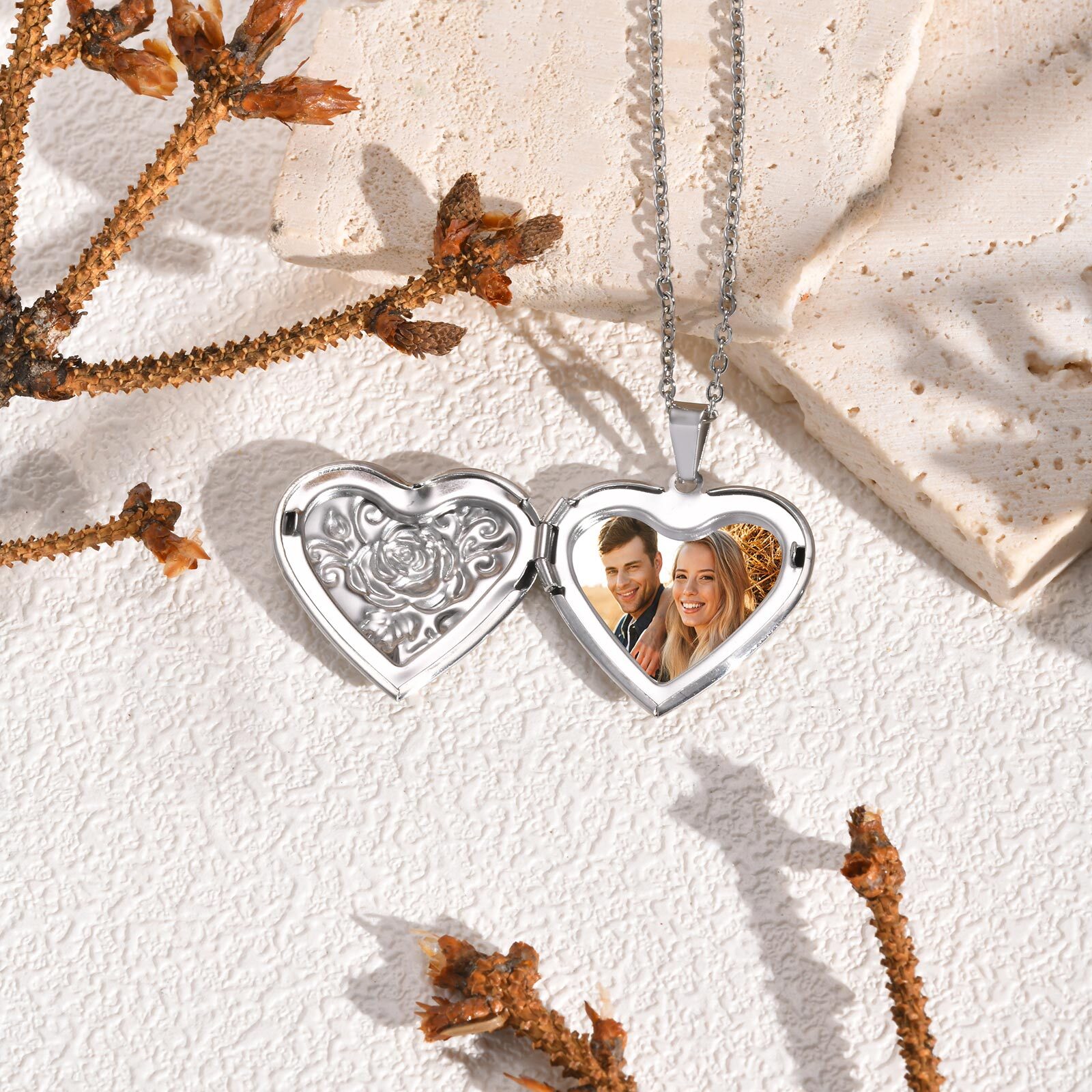 Personalisierte Herz-Anhänger- – Custom Name Necklace Stainless Steel Bewertung und Preis