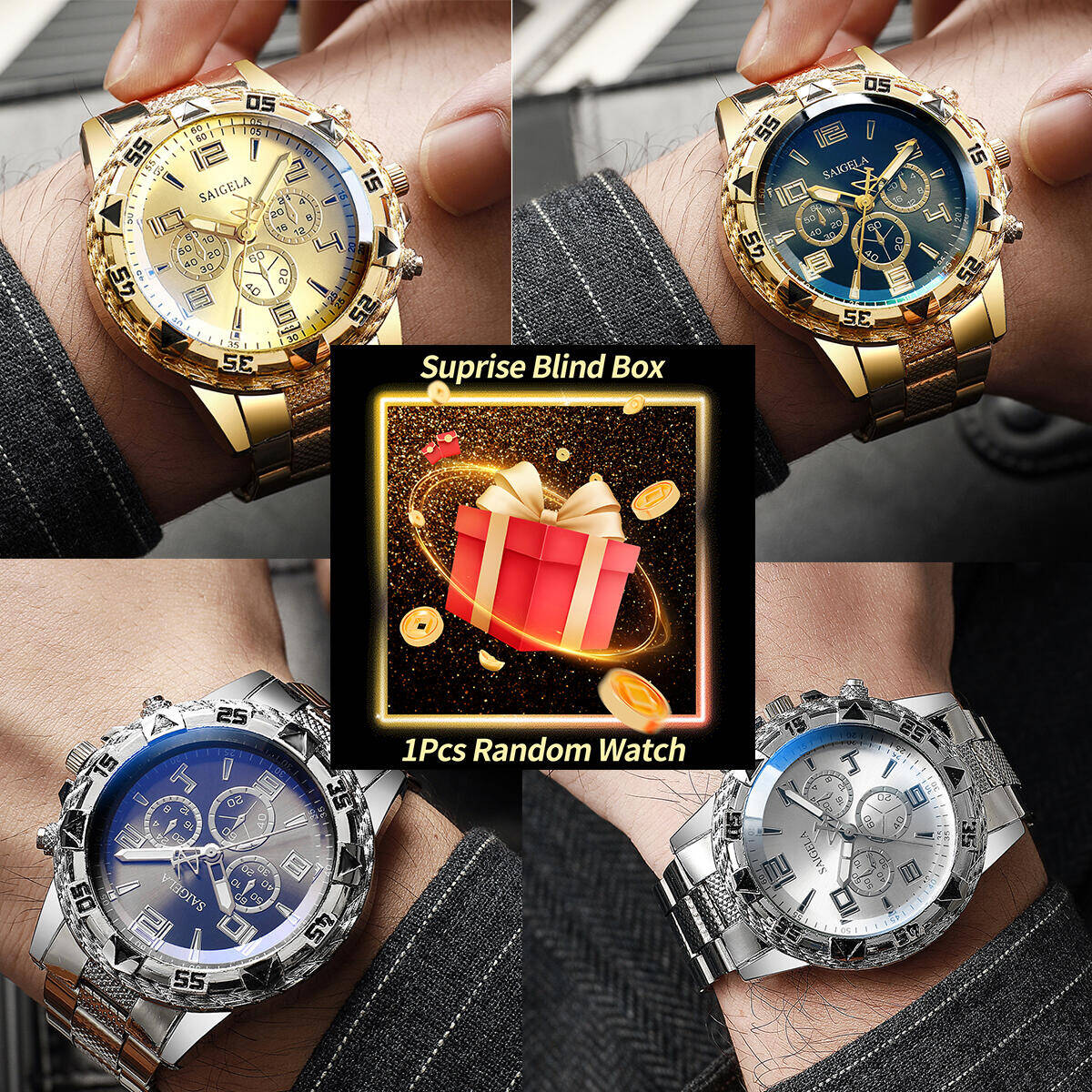 1PC Überraschung Mystery Uhr B – Watch Accessories Bewertung und Preis