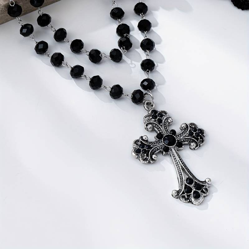 Y2K Grunge Gothic Mehrschichti – Layered Pendant Necklace Aesthetic Bewertung und Preis