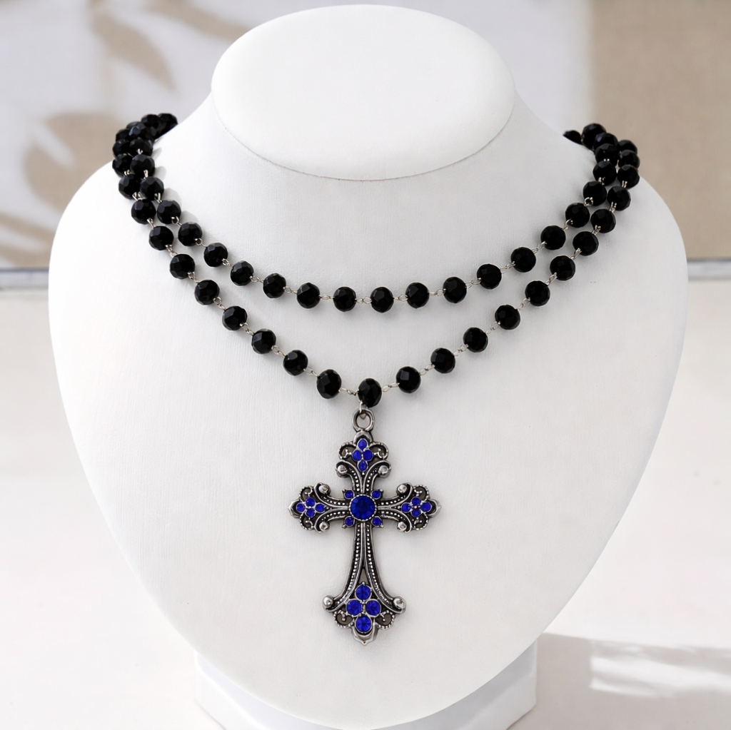 Y2K Grunge Gothic Mehrschichti – Layered Pendant Necklace Aesthetic Bewertung und Preis
