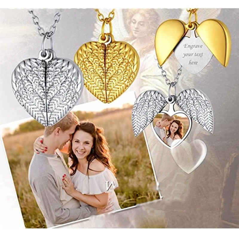 Benutzerdefinierte Foto Herz M – Heart Locket Necklace Photo Bewertung und Preis