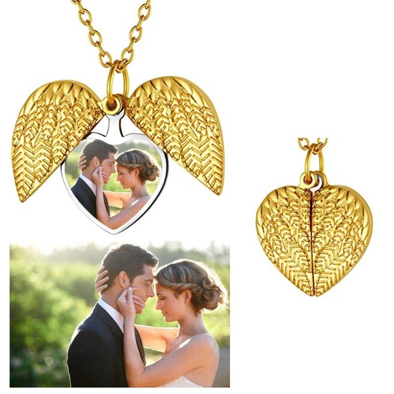 Benutzerdefinierte Foto Herz M – Heart Locket Necklace Photo Bewertung und Preis