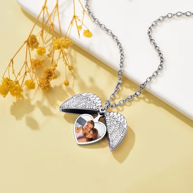 Benutzerdefinierte Foto Herz M – Heart Locket Necklace Photo Bewertung und Preis