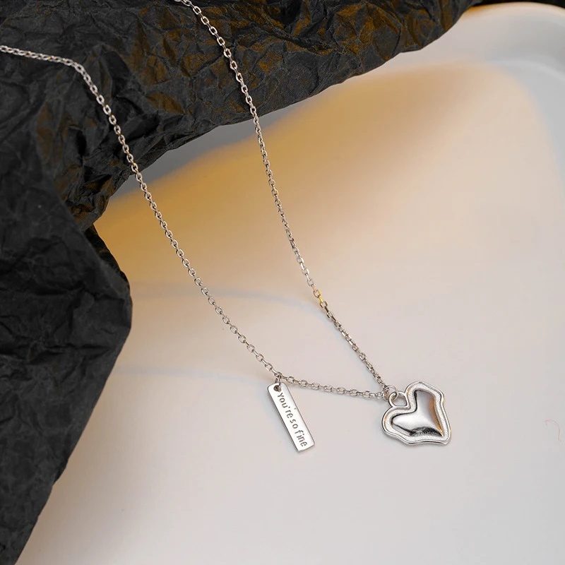 Bestseller-Charm-Halskette mit – Layered Pendant Necklace Aesthetic Bewertung und Preis