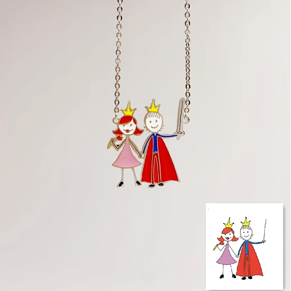 Maßgefertigte Emaille-Anhänger – Custom Name Necklace Stainless Steel Bewertung und Preis
