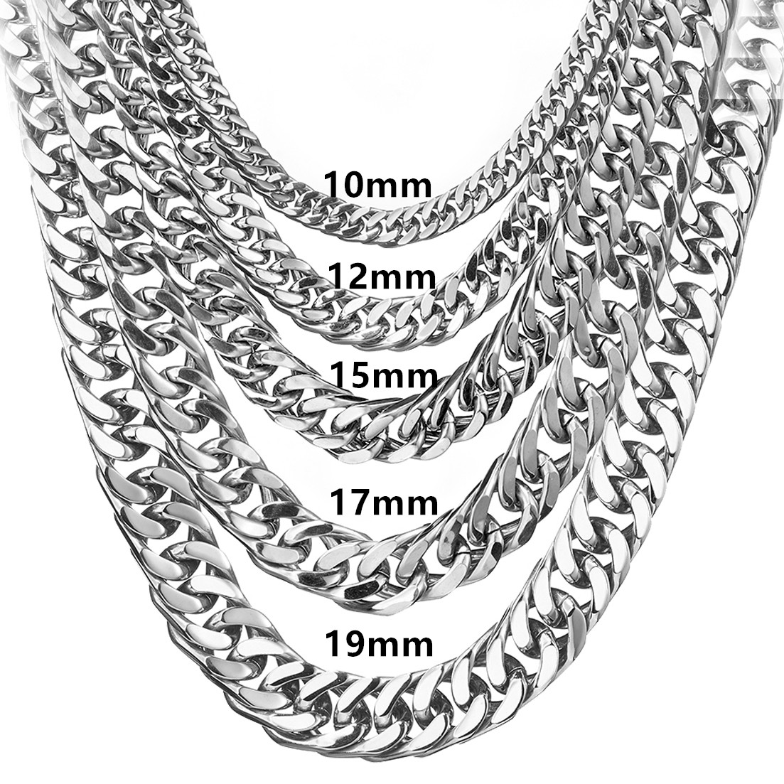 8mm-19mm jede Länge schwere po – Cuban Link Chain 12Mm Bewertung und Preis