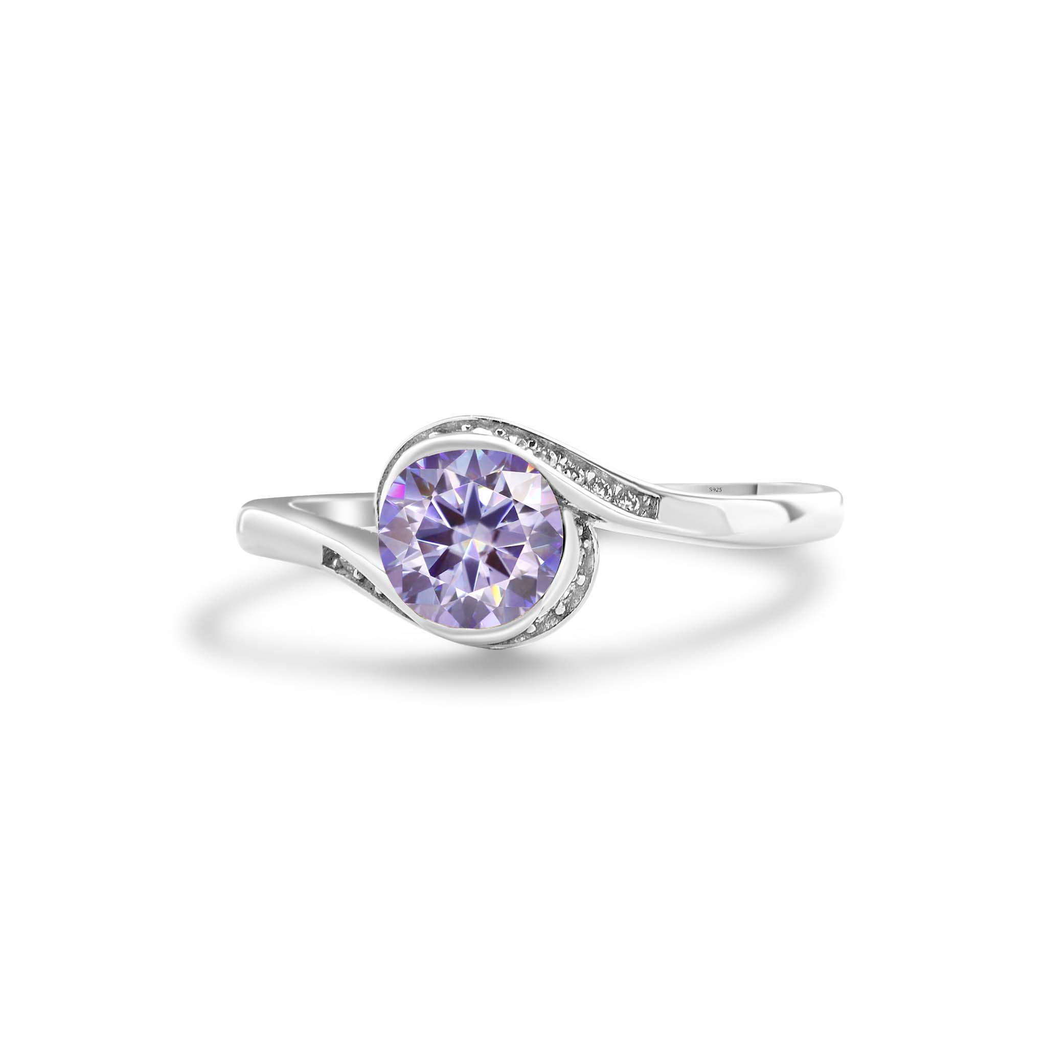 Verlobungsring für Damen mit M – Moissanite Engagement Ring 1 Carat Bewertung und Preis