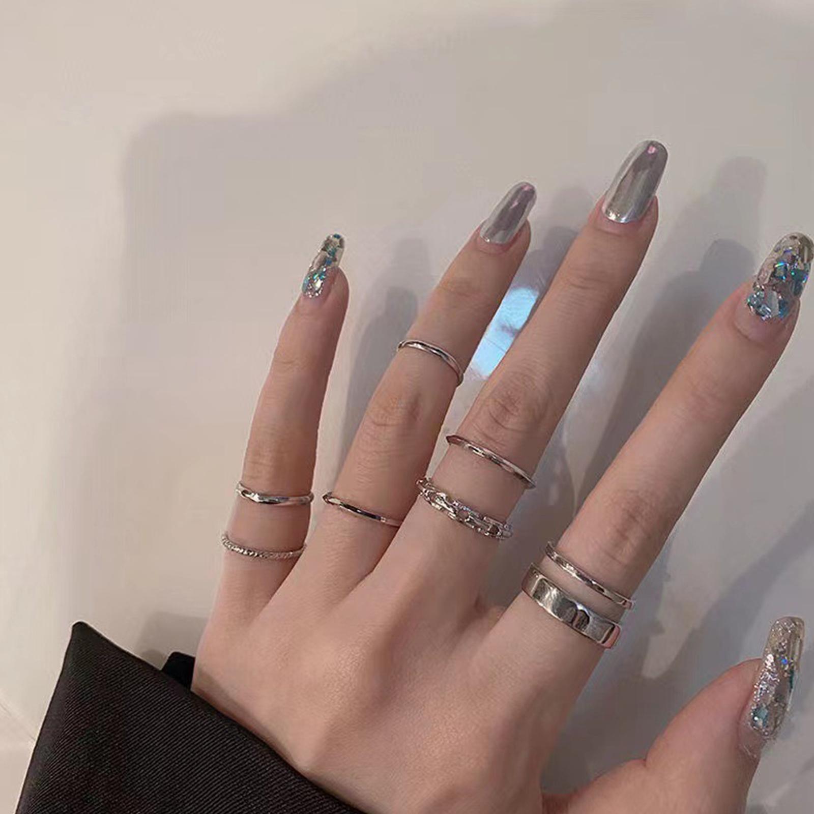 Damen Hip-Hop-Ring-Set Vintage – Vintage Punk Knuckle Rings Set Bewertung und Preis